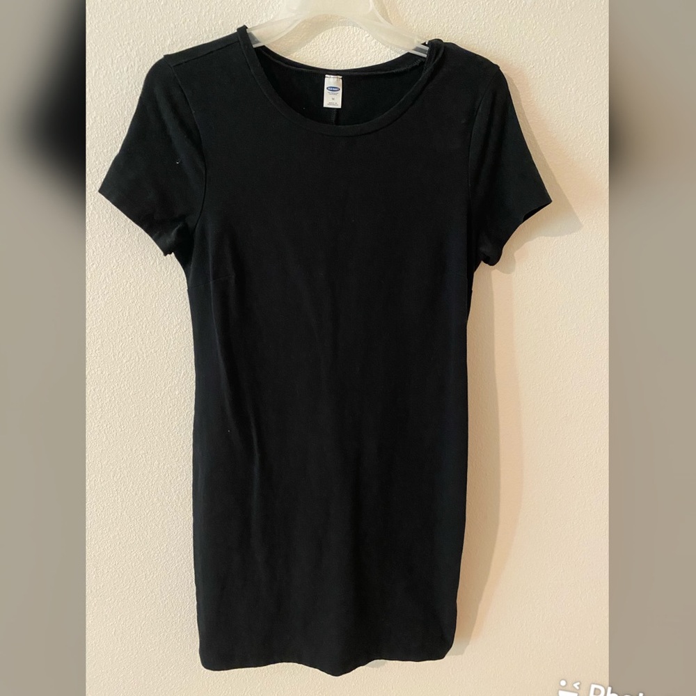 Black T-shirt Dress